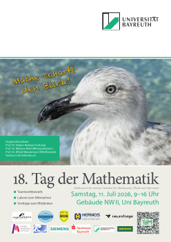 2. Plakat für den 18. Tag der Mathematik